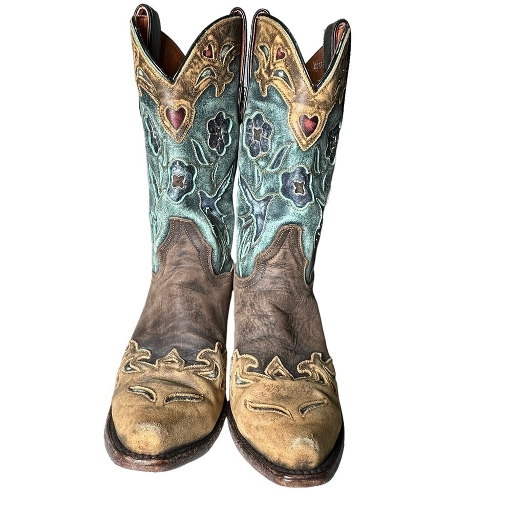 Dan Post Vintage Bluebird Boot Size 8 M - Picture 4 of 16